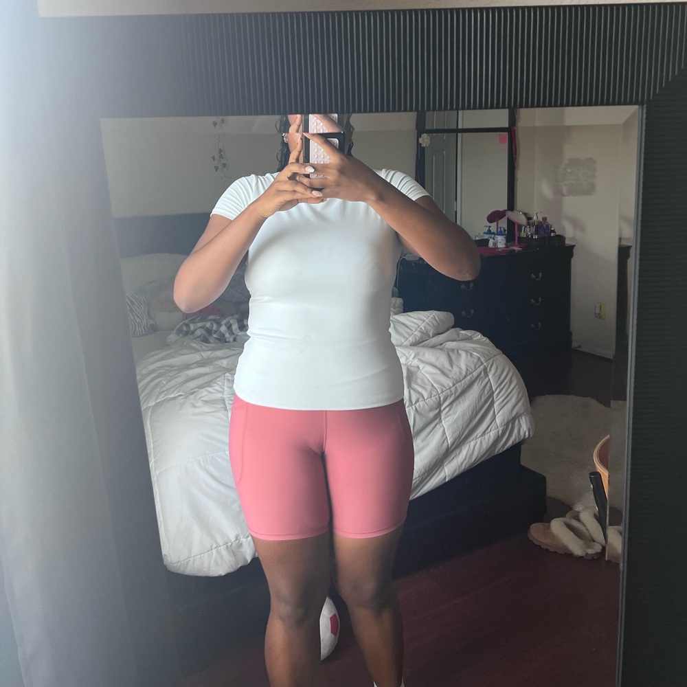 Pink biker Shorts